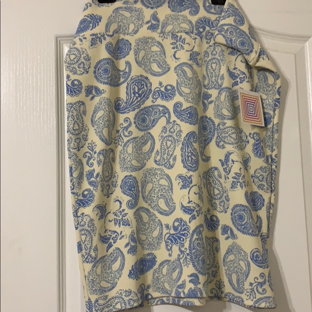 LuLaRoe Paisley Cassie skirt